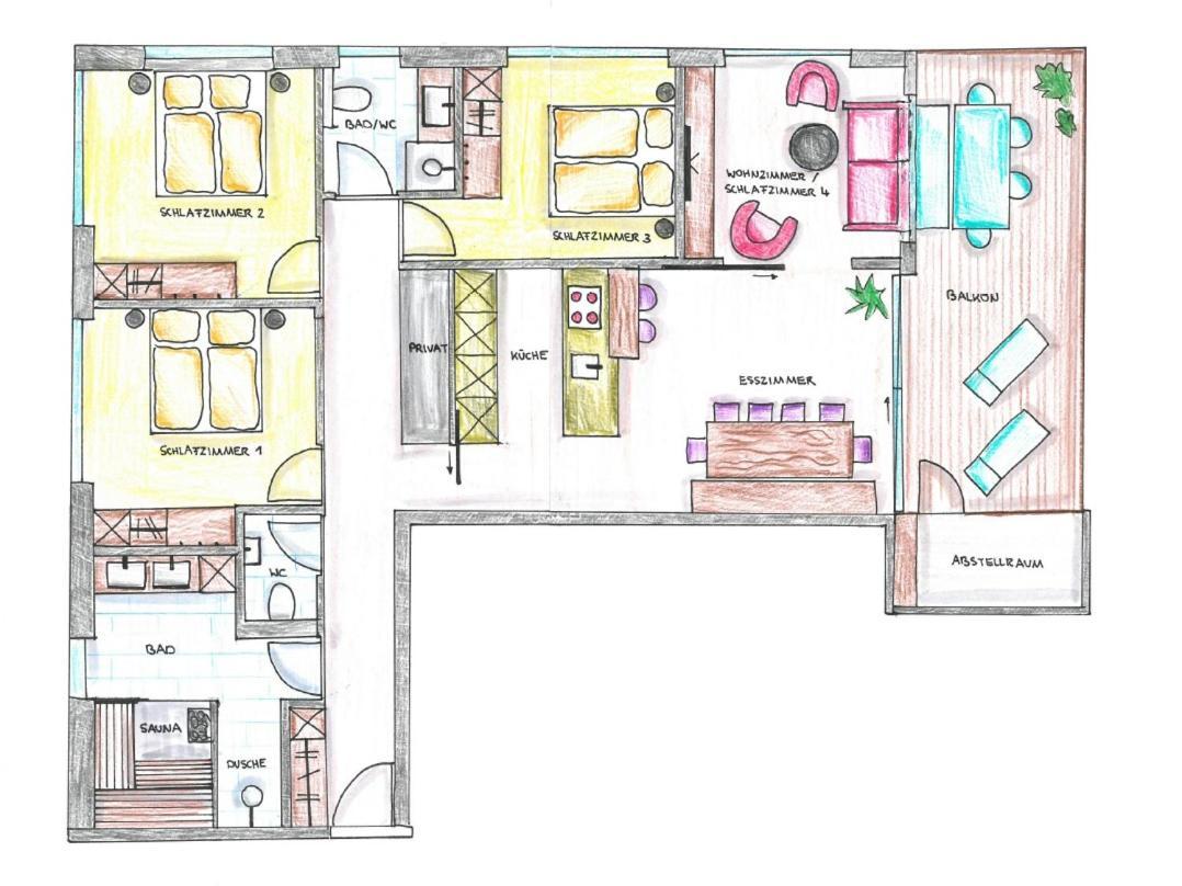 Verwall Apartment Arlberg - Mit Sauna, Balkon Und Skiraum ヴァルト・アム・アールベルク エクステリア 写真